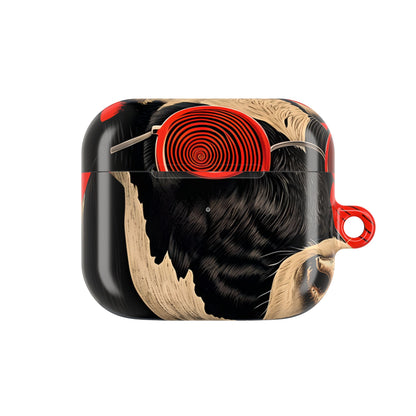 Spiral Cow Vision - AirPods Case