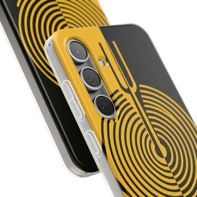 Yellow Lite Phone Case for Samsung - Voltage Sector Pulse