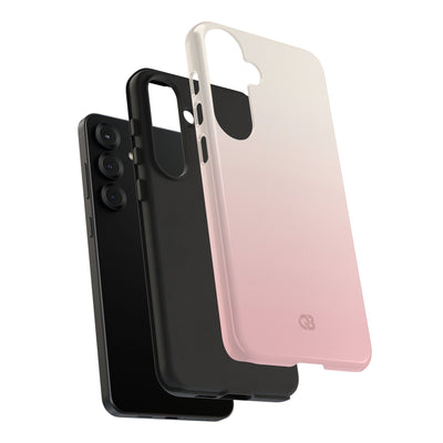 Pink Tough Phone Case for Samsung - Frosted Blush Horizon