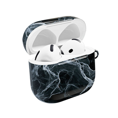 Arctic Gossamer · Hard Case for AirPods & AirPods Pro · Black