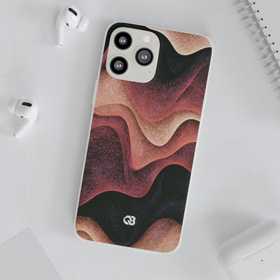 Rose Contour Waves · Lite Phone Case for iPhone ·  Pink