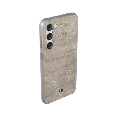 Grey Lite Phone Case for Samsung - Brutalist Stone Grit