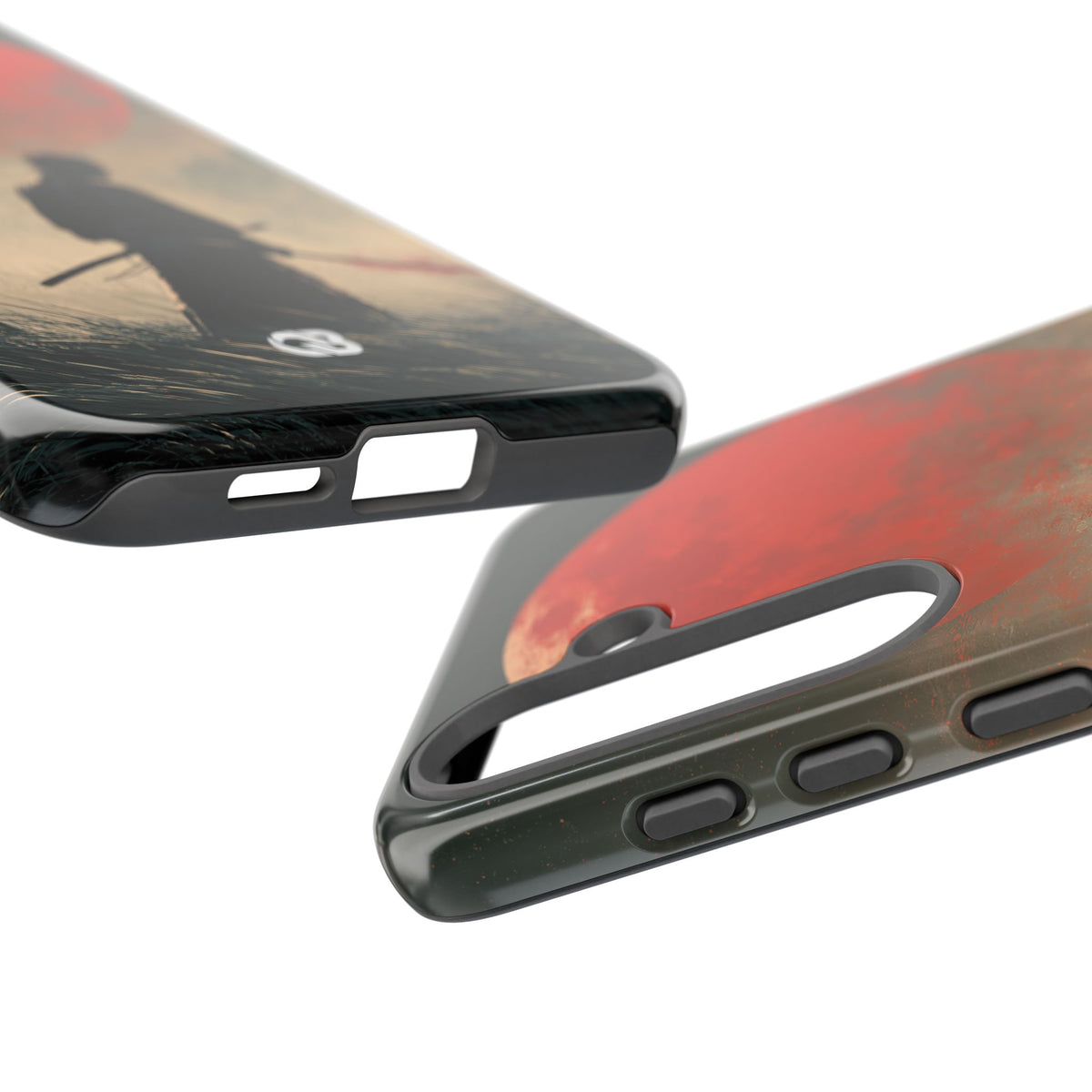 Crimson Moon Ronin · Tough Phone Case for Samsung · Red