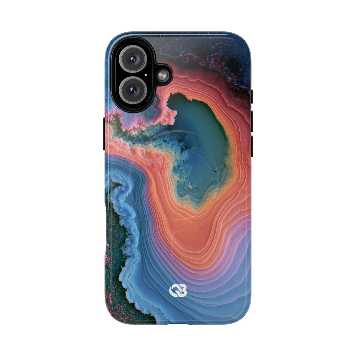Luminous Resonance · Tough 2.0 Magnetic Phone Case for iPhone · Blue