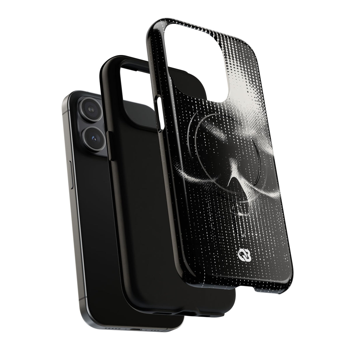 Raster Phantom · Tough 2.0 Magnetic Phone Case for iPhone · Black