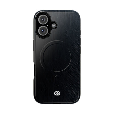 Brushed Obsidian Steel · Tough 2.0 Magnetic Phone Case for iPhone · Black