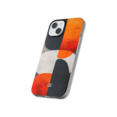Burnt Amber Flow · Soft Phone Case for iPhone