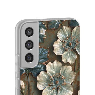 Gilded Blossom Reverie · Lite Phone Case for Samsung · Teal