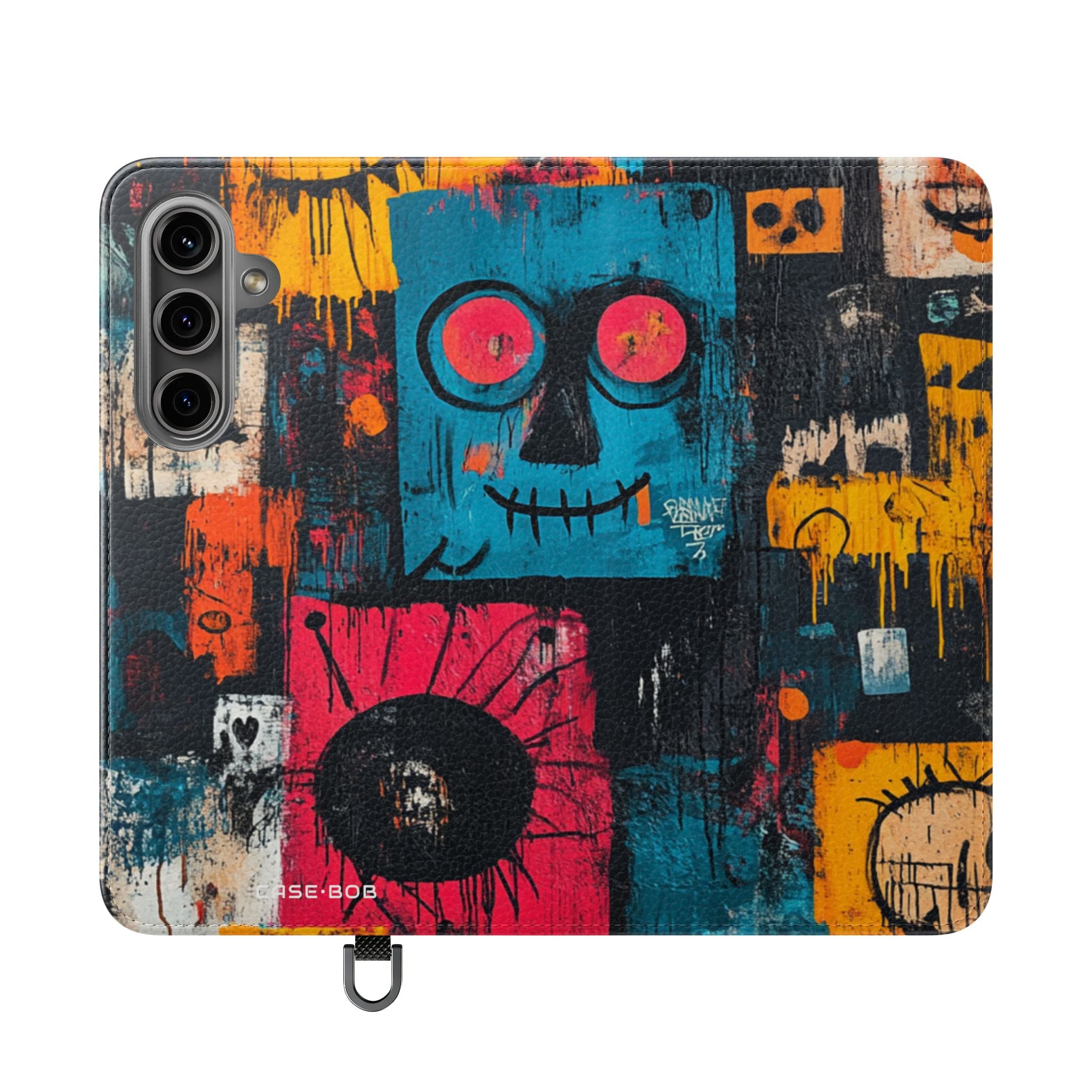 Turquoise Grin - Samsung S24 Case - Wallet