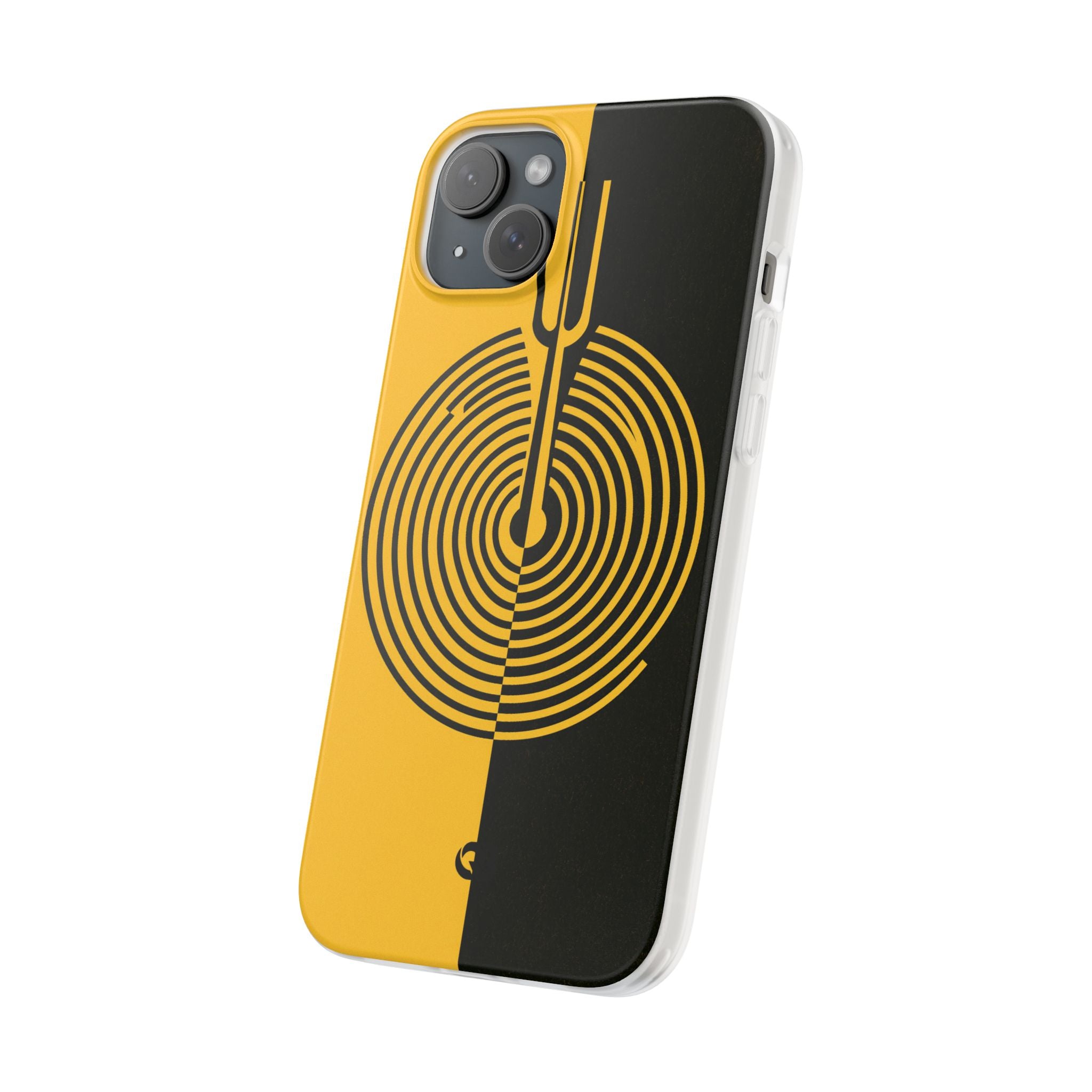 Yellow Lite Phone Case for iPhone - Voltage Sector Pulse