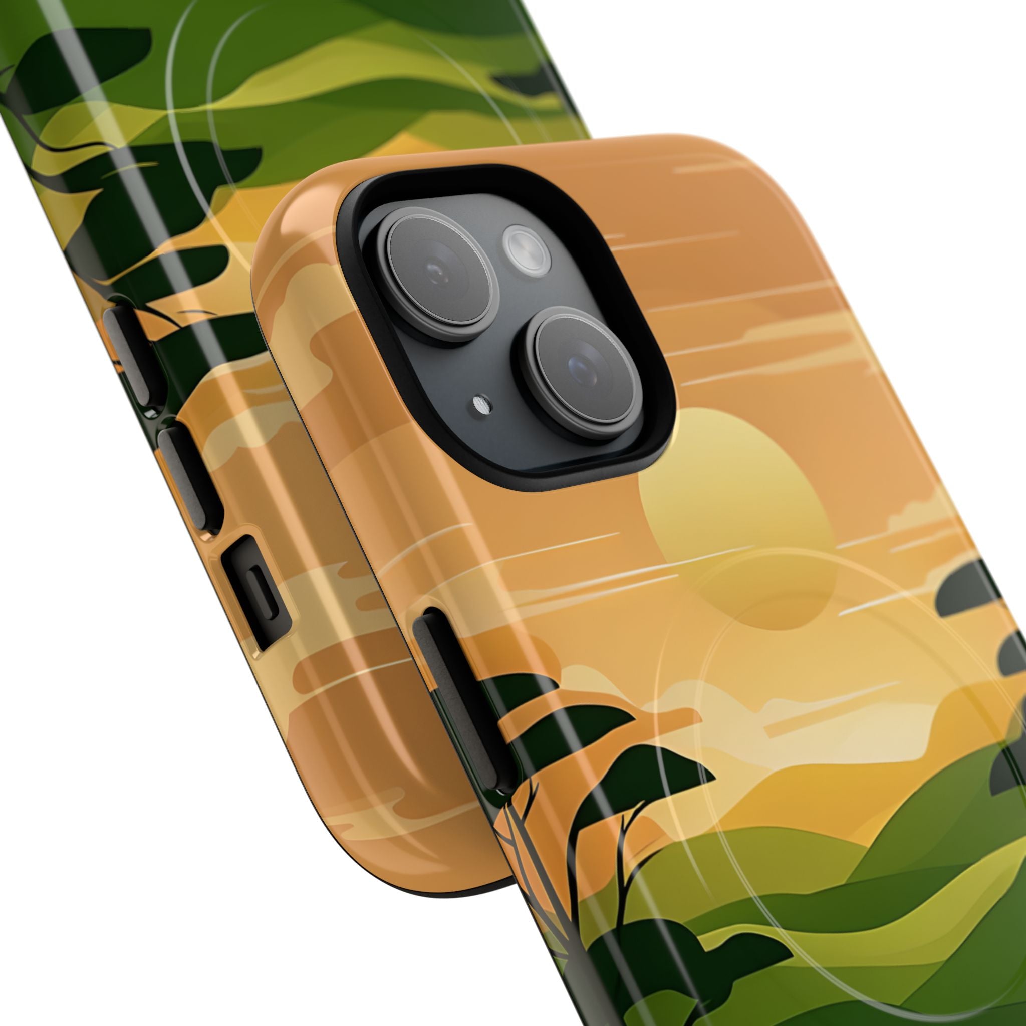 Verdant Horizon Sun · Tough+ Phone Case for iPhone · Magsafe