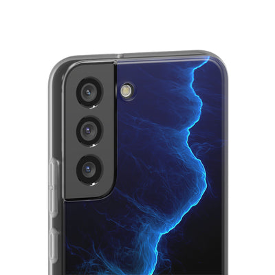 Electric Azure Drift · Lite Phone Case for Samsung · Blue