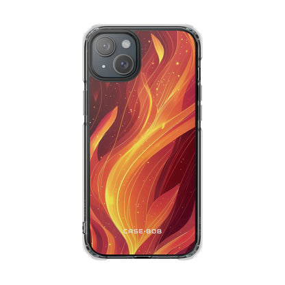 Flaming Flow iPhone 15 Plus Case - Impact