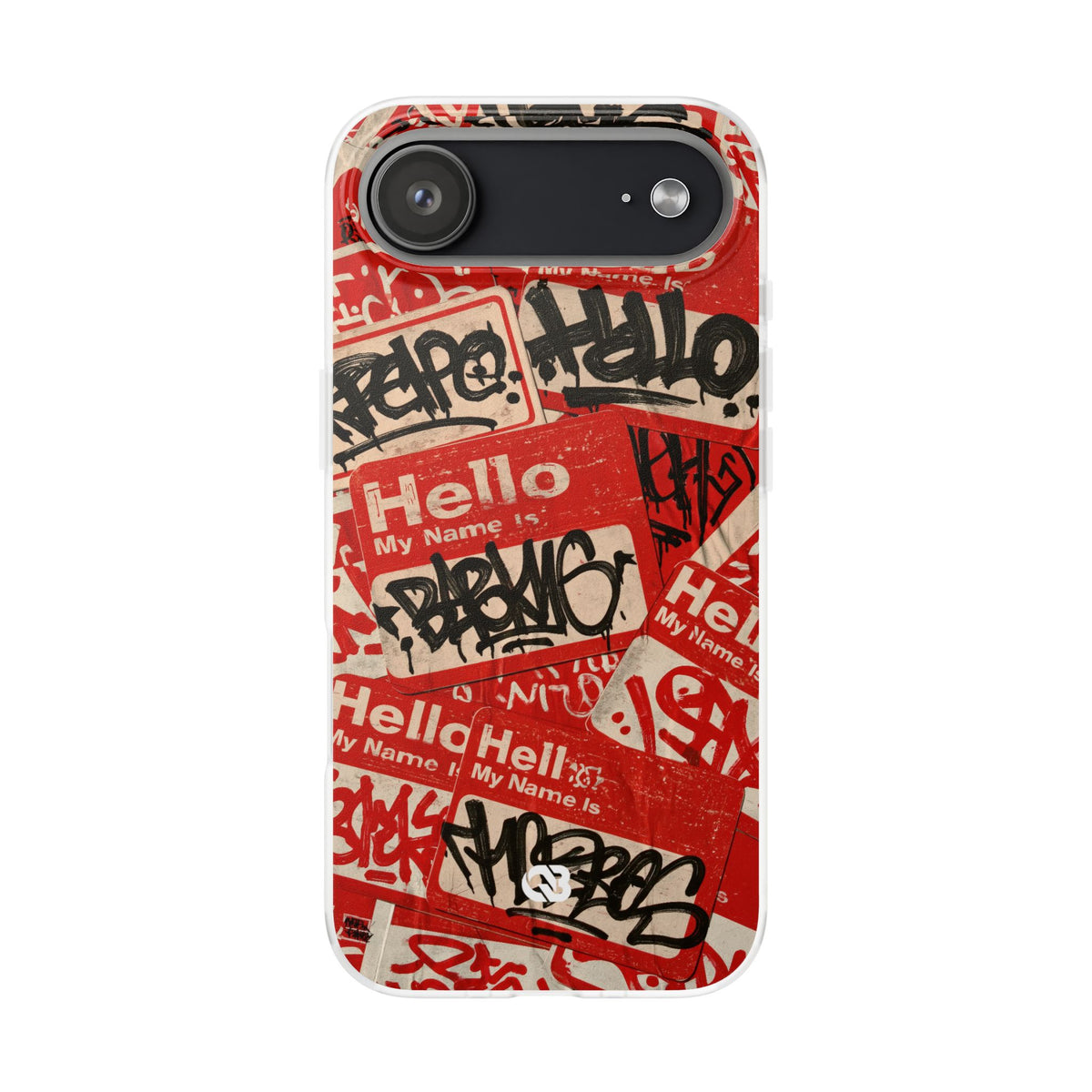 Slap Tag Collage · Lite Phone Case for iPhone ·  Red