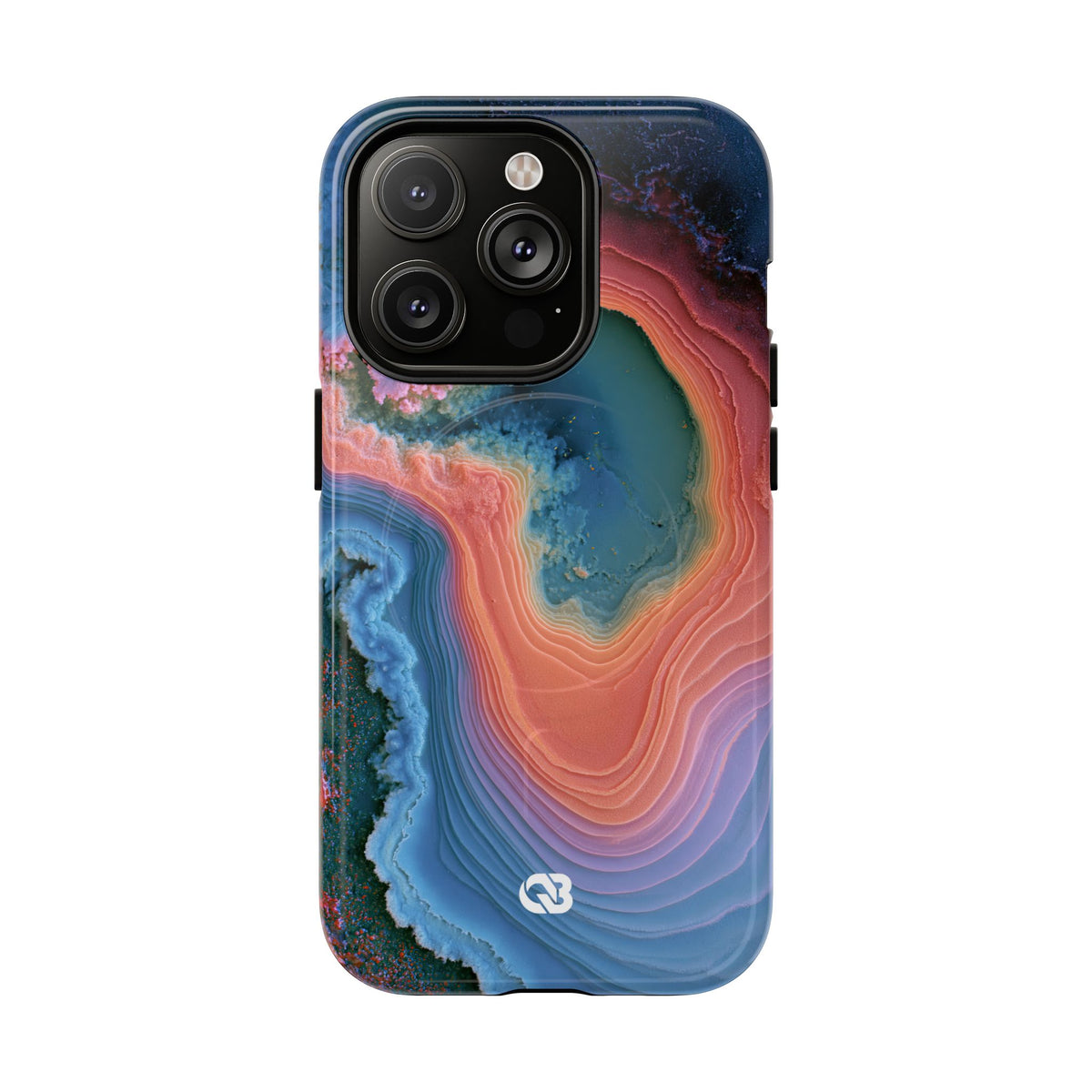 Luminous Resonance · Tough 2.0 Magnetic Phone Case for iPhone · Blue