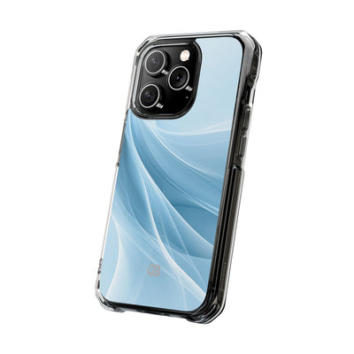 Blue Impact MagSafe Phone Case for iPhone - Arctic Silk Drift