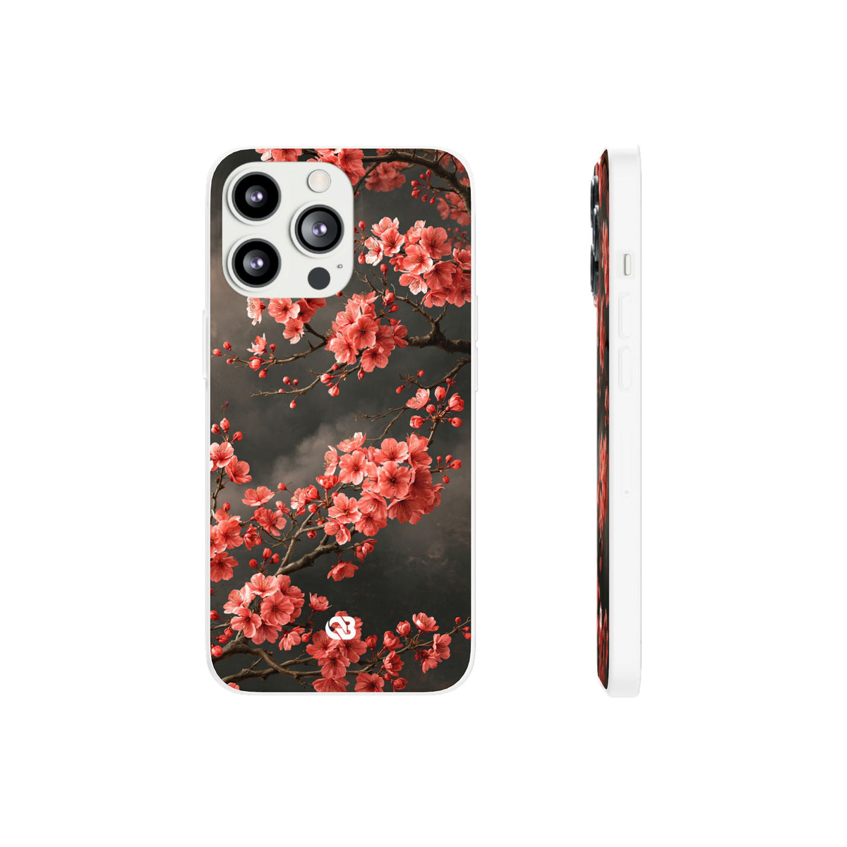 Dark Sakura Nocturne · Lite Phone Case for iPhone ·  Black