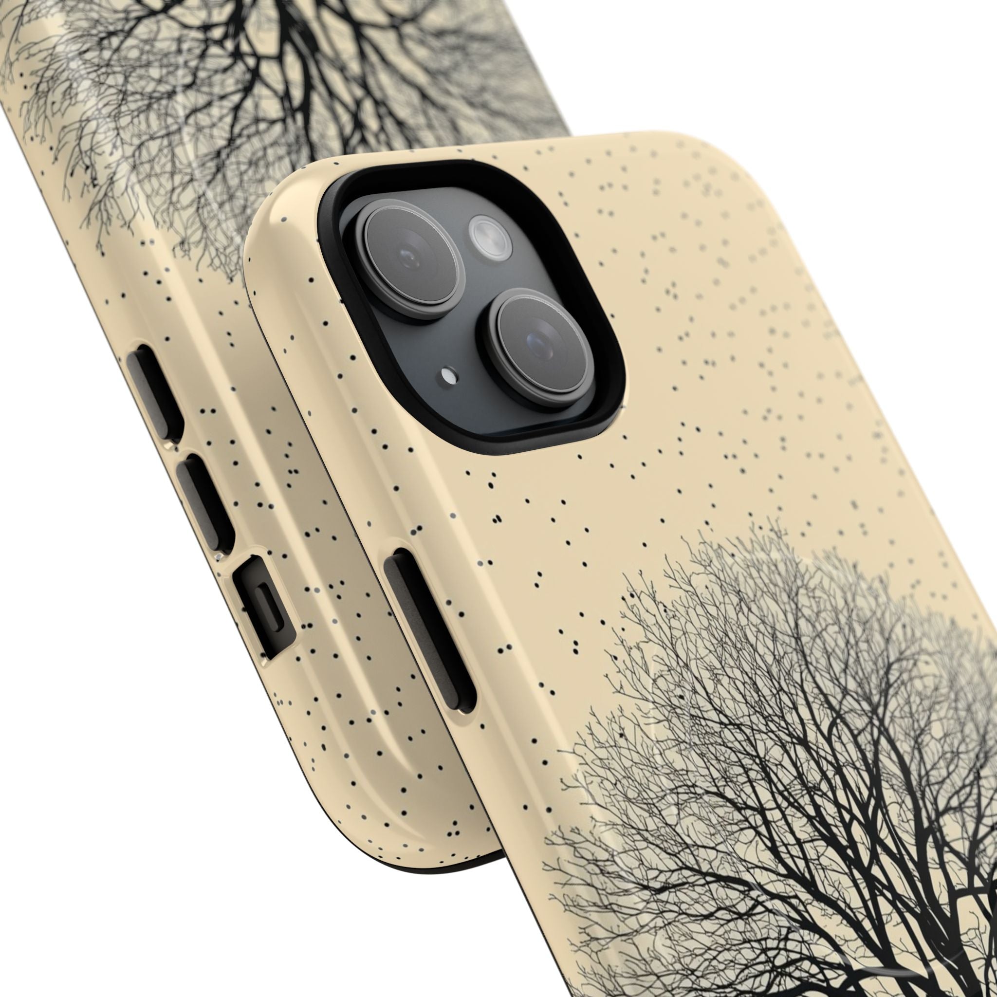 Silent Branches iPhone 15 Plus Case - Tough+