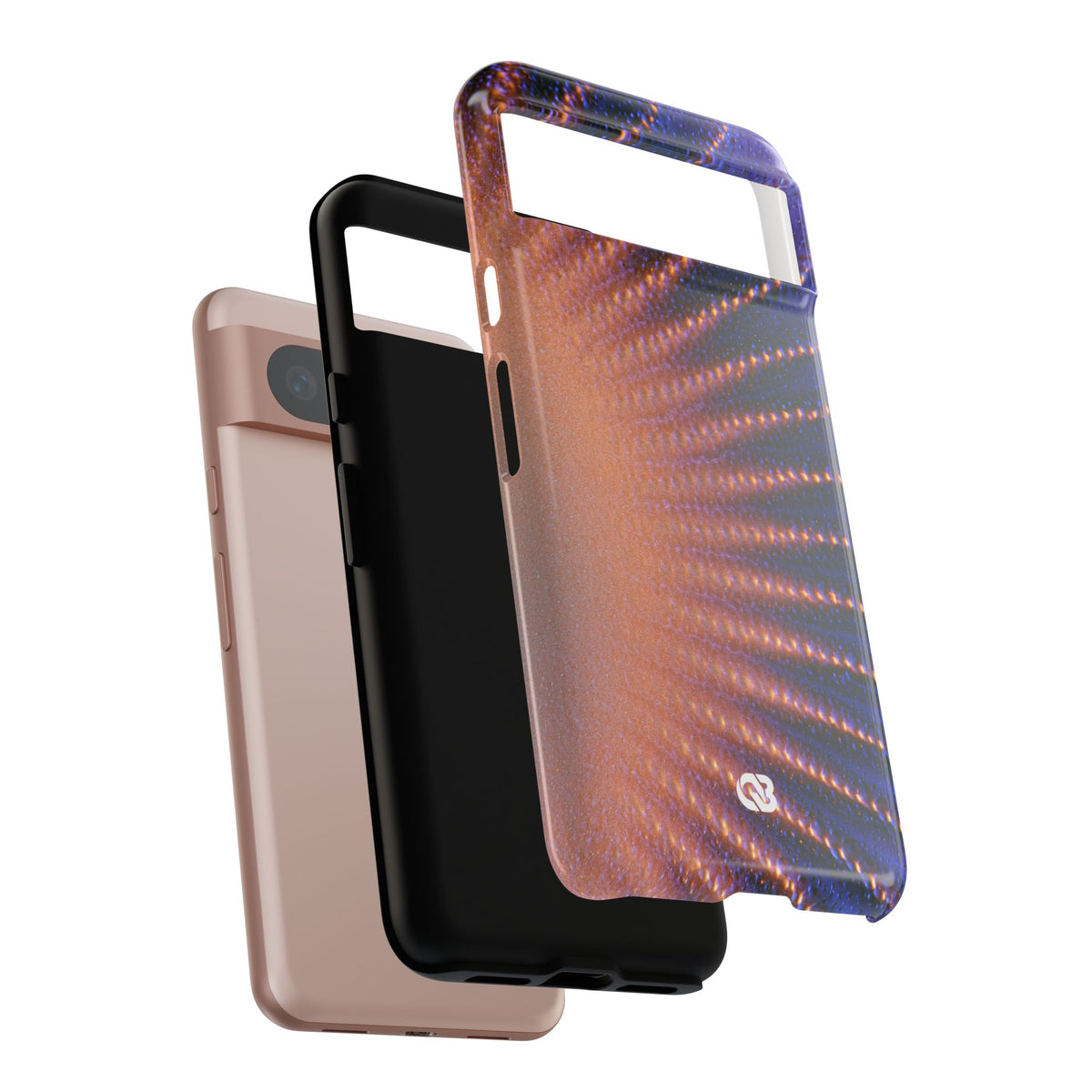 Luminous Aura Burst · Tough Phone Case for Pixel ·  Blue