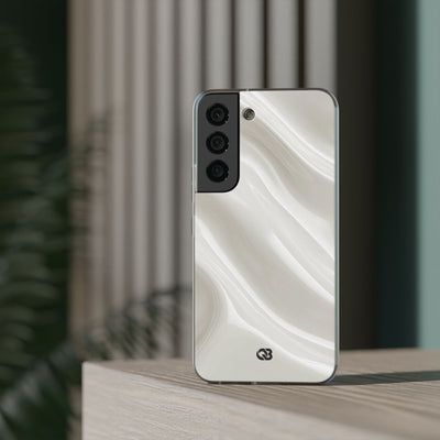 Liquid Enamel Fold · Lite Phone Case for Samsung · White