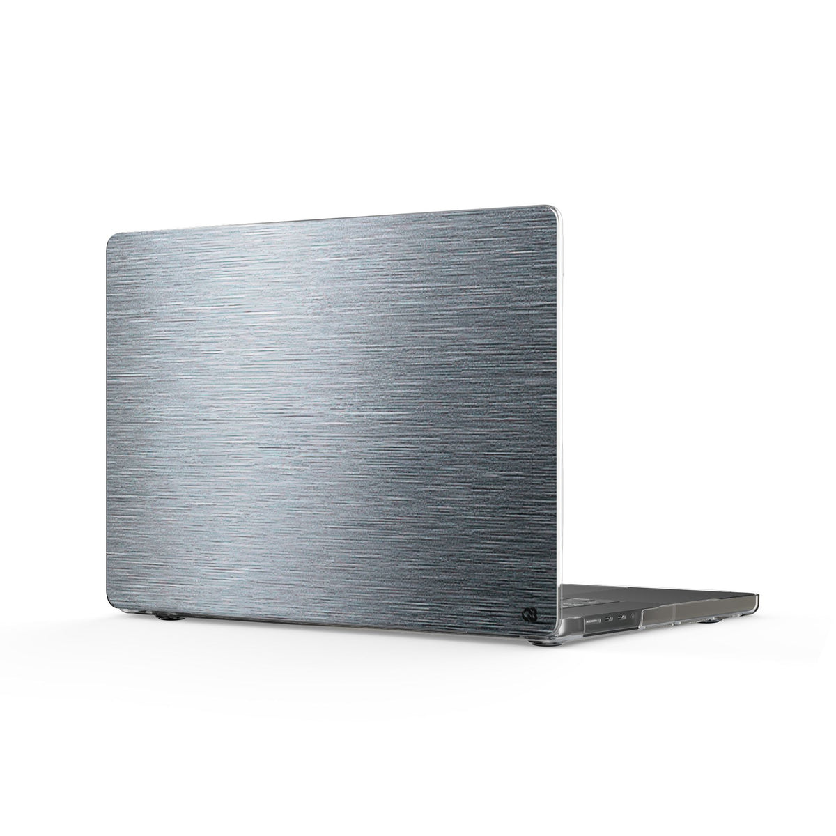 Brushed Aluminum · Clear Hard Case for MacBook · Silver