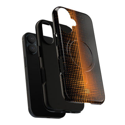 Amber Frequency · Tough 2.0 Magnetic Phone Case for iPhone · Orange