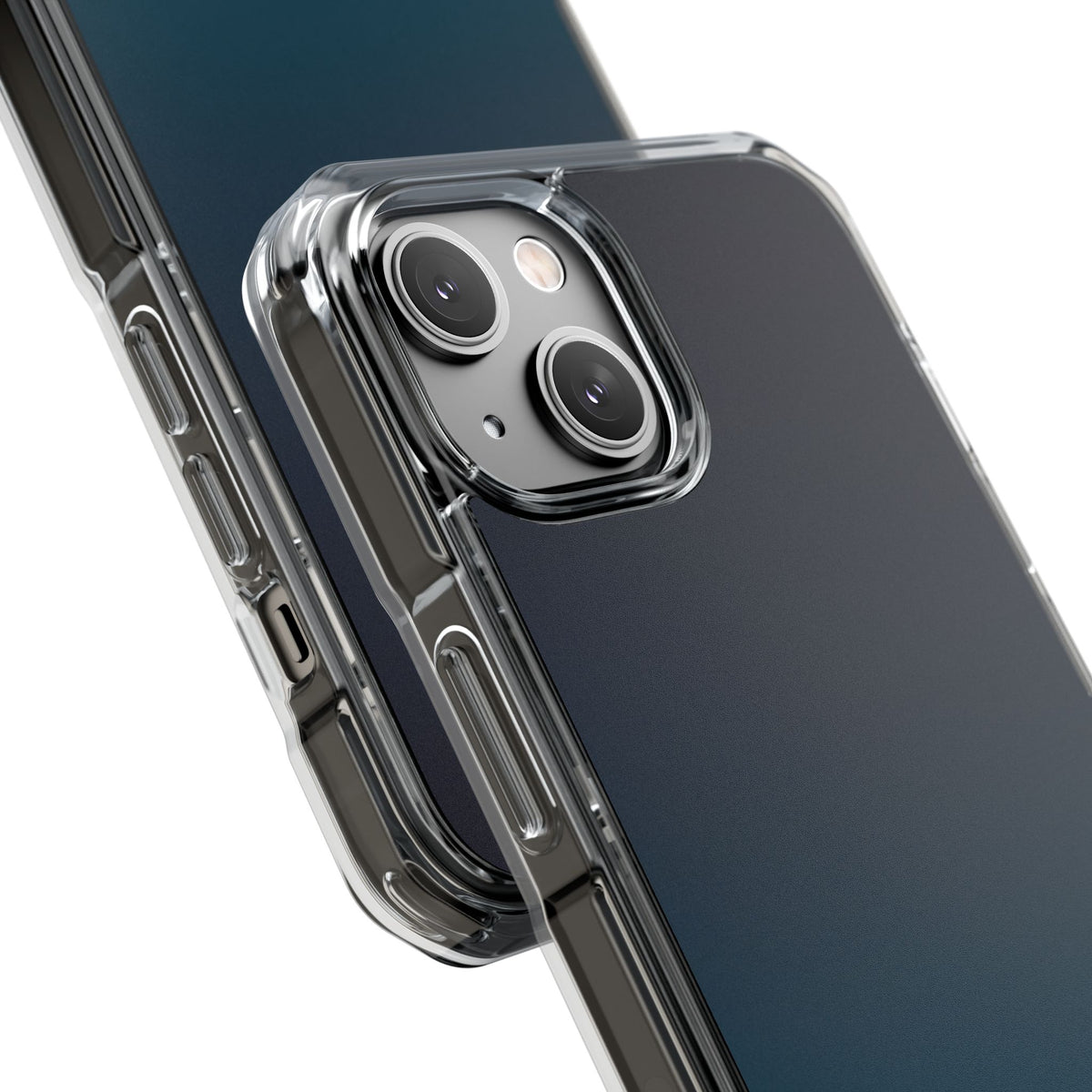 Abyssal Midnight · Clear Impact Magnetic Phone Case for iPhone · Blue