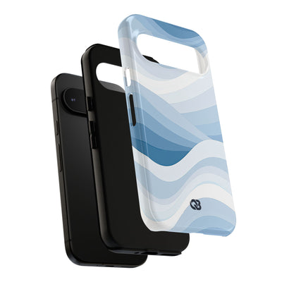 Blue Tough Phone Case for Google Pixel - Glacial Indigo Flow