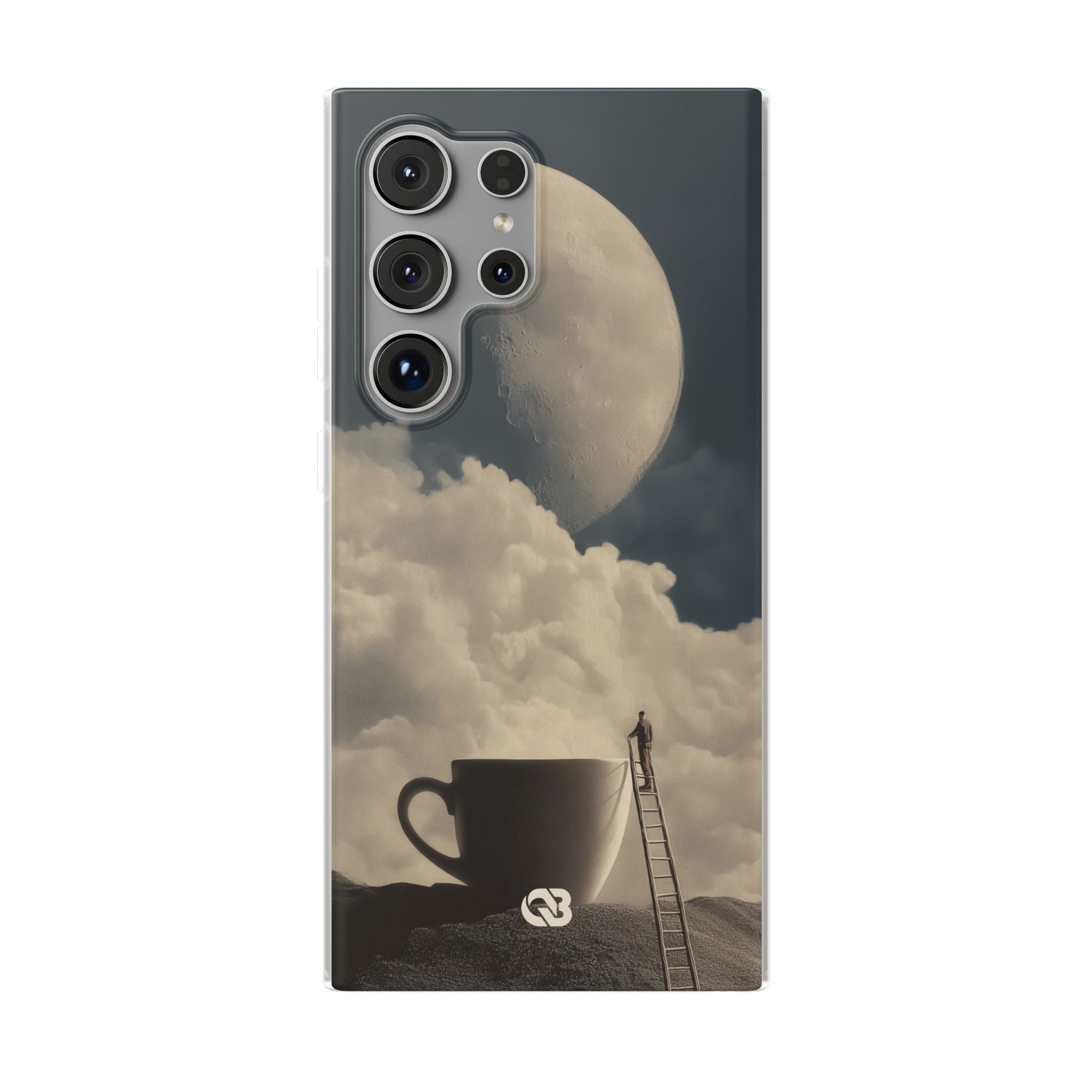 Midnight Brew Moon · Soft Phone Case for Samsung