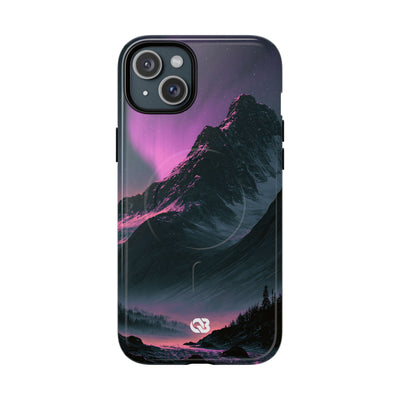 Arctic Aurora Summit · Tough 2.0 Magnetic Phone Case for iPhone · Black