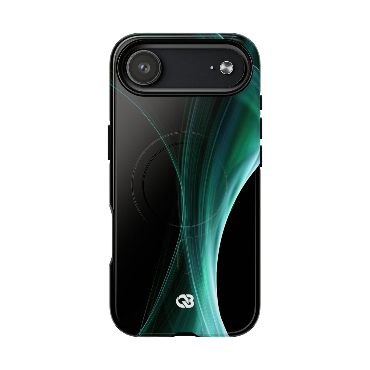 Emerald Lumen · Tough 2.0 Magnetic Phone Case for iPhone · Green