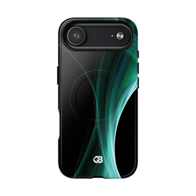 Emerald Lumen · Tough 2.0 Magnetic Phone Case for iPhone · Green