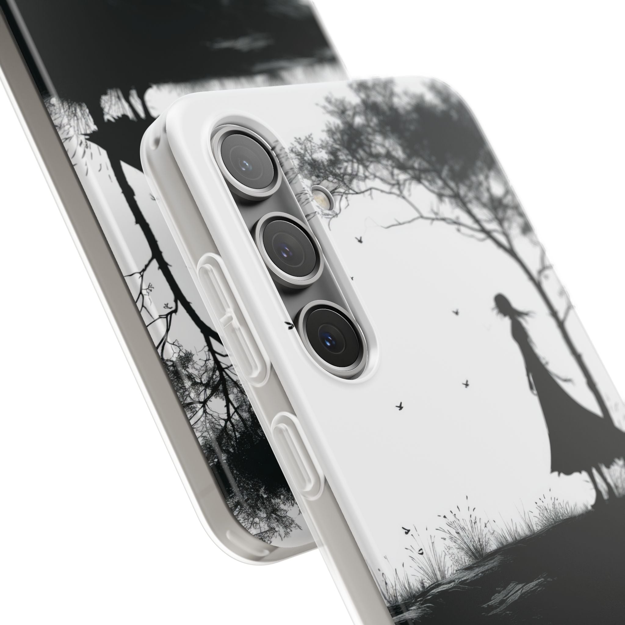 Cliffside Silhouette Samsung S24 Plus Case - Soft