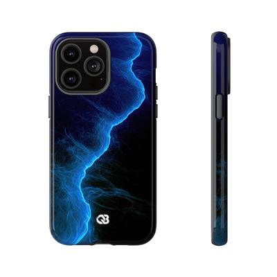 Electric Azure Drift · Tough Phone Case for iPhone · Blue
