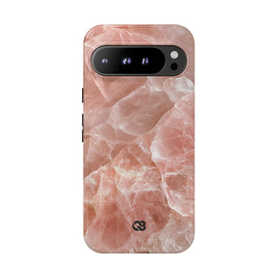 Rose Quartz Facet · Tough Phone Case for Pixel ·  Pink