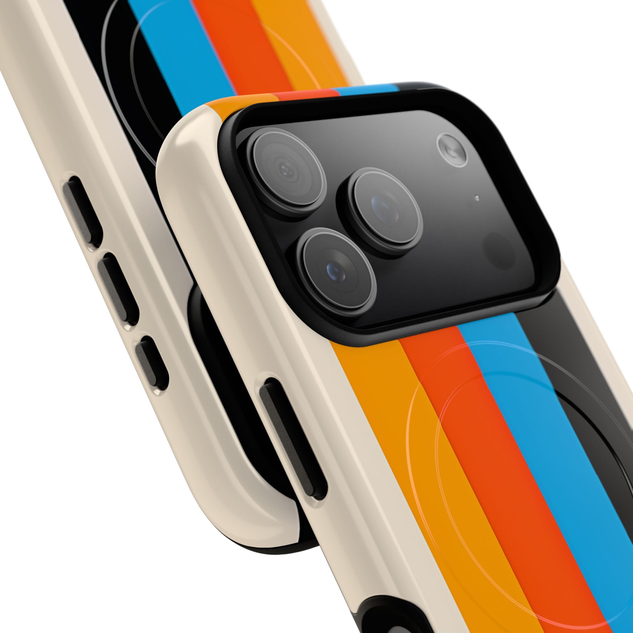 Vivid Stripe Harmony iPhone 17 Pro Case - Tough+ - CASE•BOB