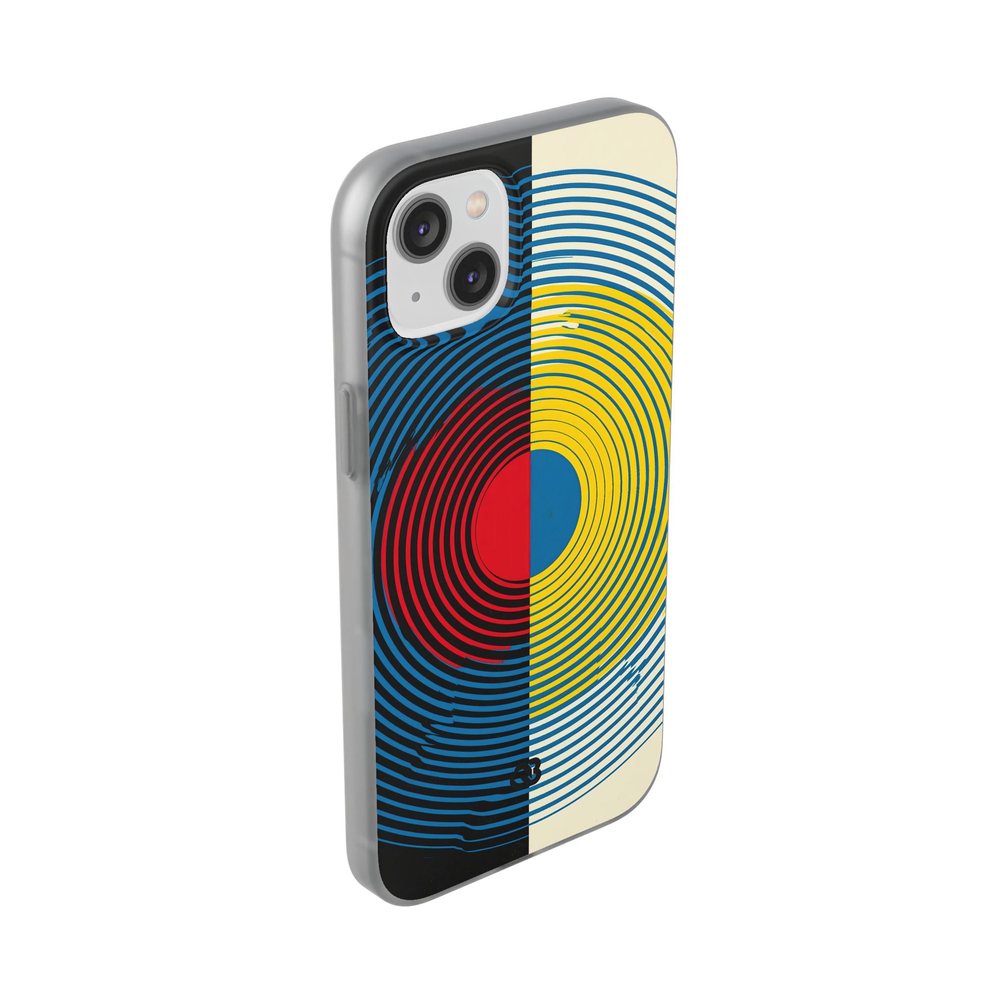 Blue Lite Phone Case for iPhone - Primary Circuit Orbit