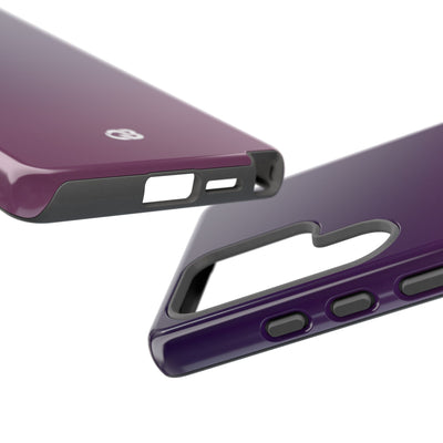 Purple Tough Phone Case for Samsung - Nocturnal Plum Fade