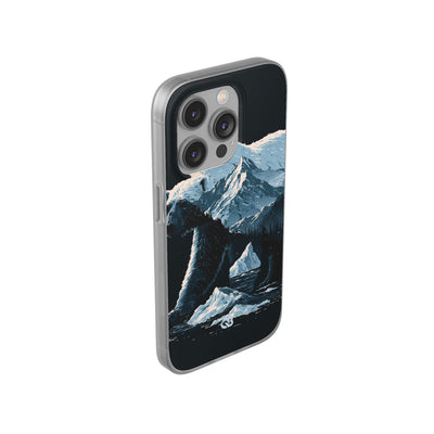 Nordic Arctic Bear · Lite Phone Case for iPhone ·  Black