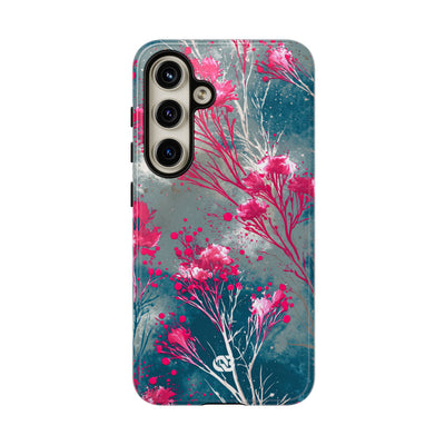 Cyber Blossom · Tough Phone Case for Samsung · Teal