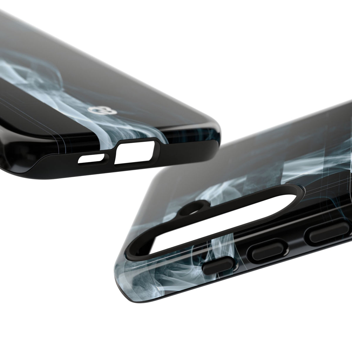 Fractured Smoke · Tough Phone Case for Samsung · Black
