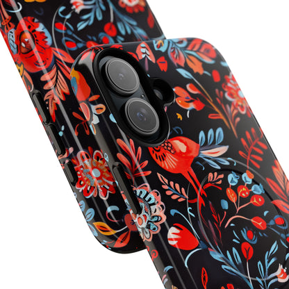 Vivid Birdscape iPhone 16 Plus Cover - Tough+