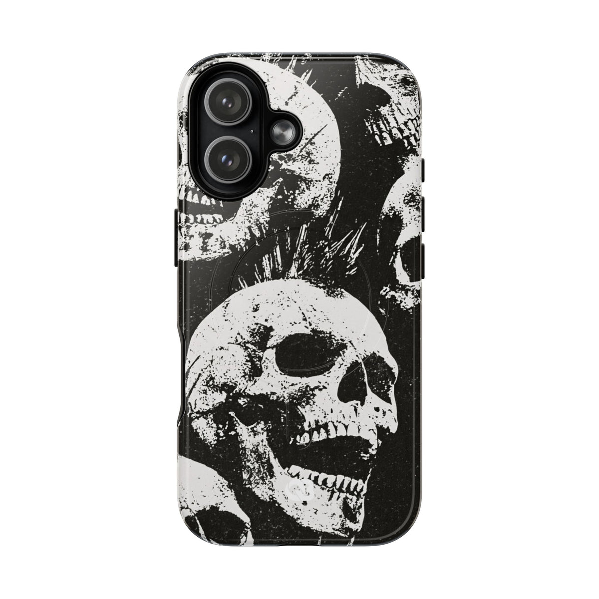 Punk Skull Riot · Tough 2.0 Magnetic Phone Case for iPhone · Black