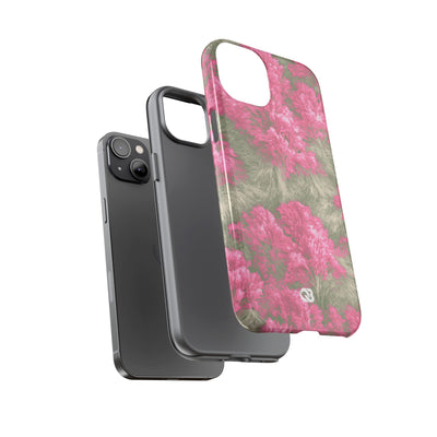 Digital Blossom · Tough Phone Case for iPhone · Pink