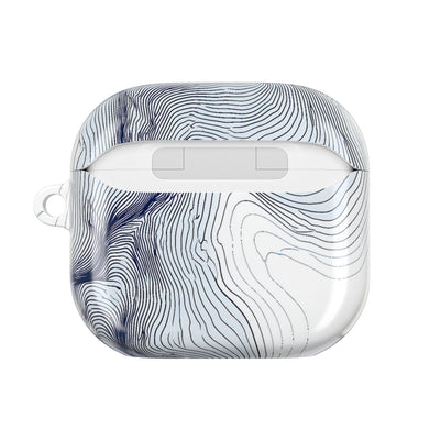 Nordic Ridge Contour · Hard Case for AirPods & AirPods Pro · White