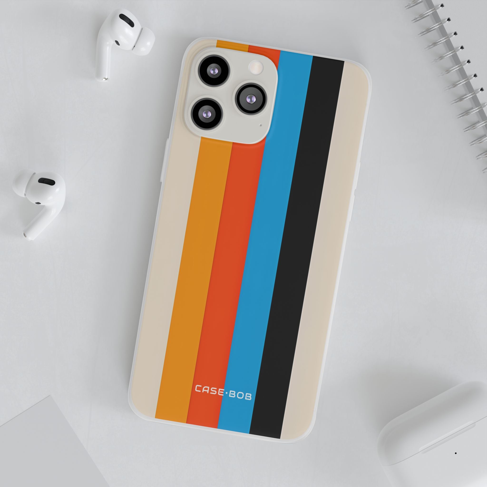 Lebendige Streifen Harmonie iPhone 13 Pro Max - Soft