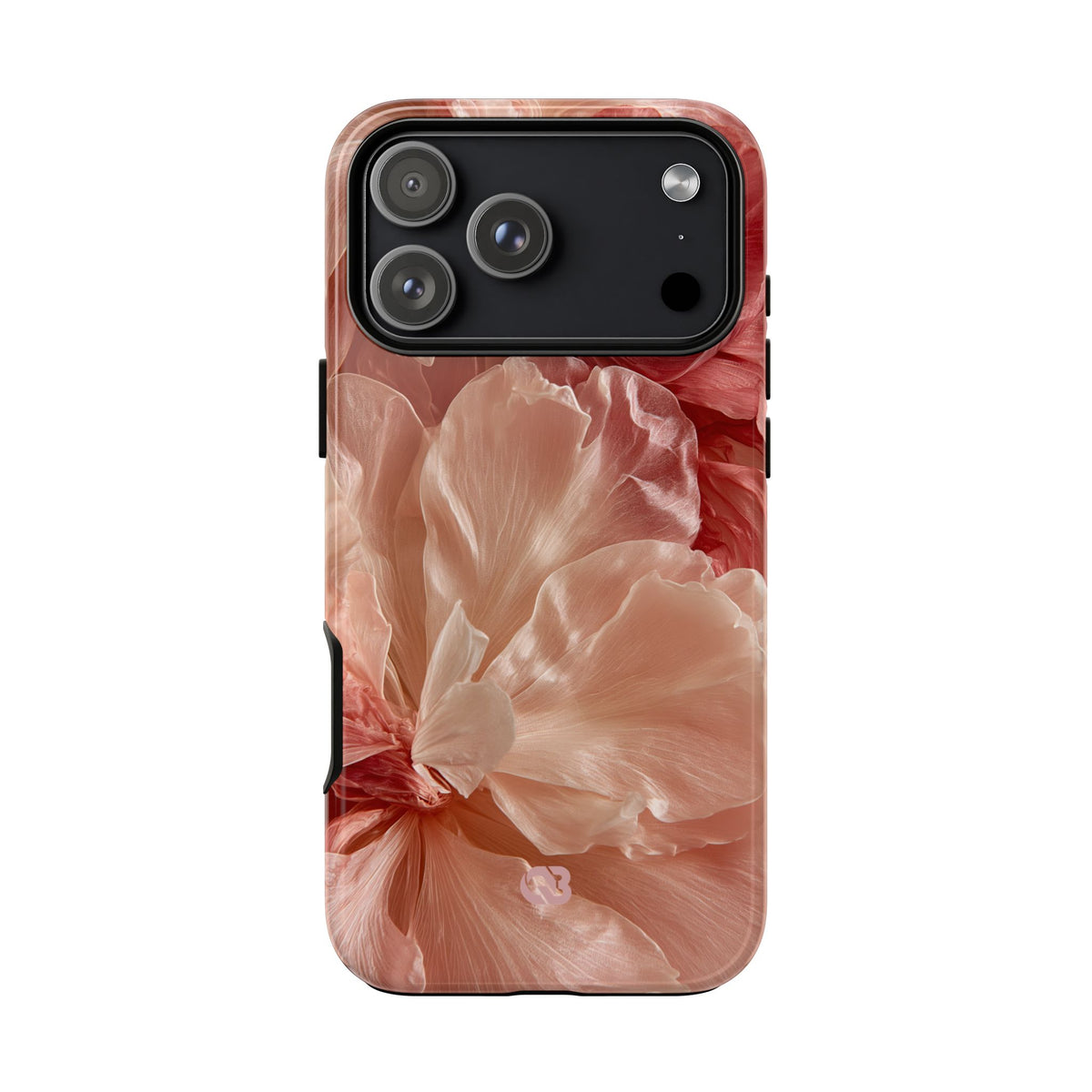 Blush Silk Bloom · Tough Phone Case for iPhone · Pink
