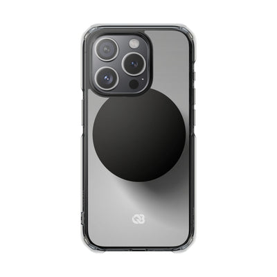 Grey Impact MagSafe Phone Case for iPhone - Matte Onyx Sphere