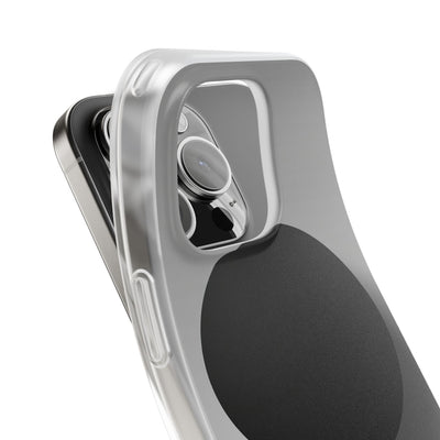 Grey Lite Phone Case for iPhone - Matte Onyx Sphere
