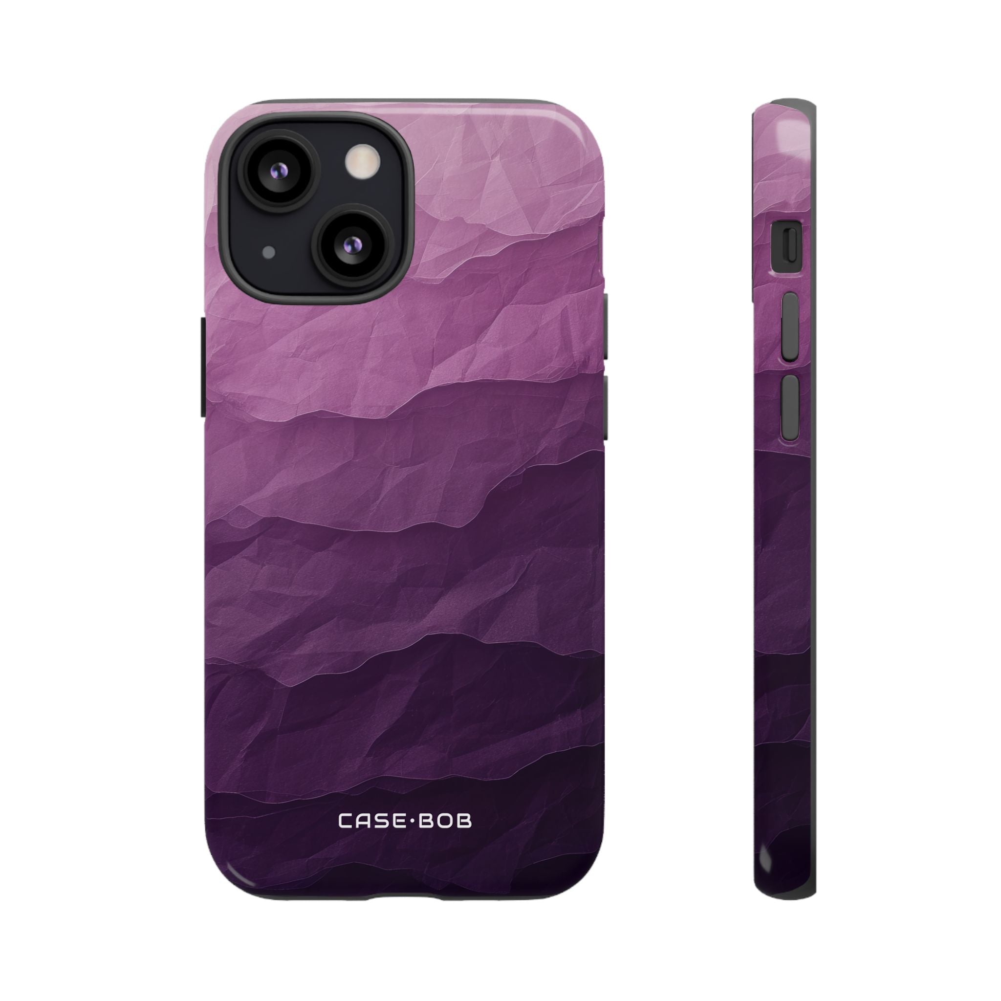 Purple Wave Layers iPhone 13 Mini Case - Tough